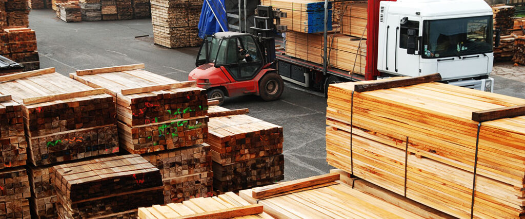 loading lumber